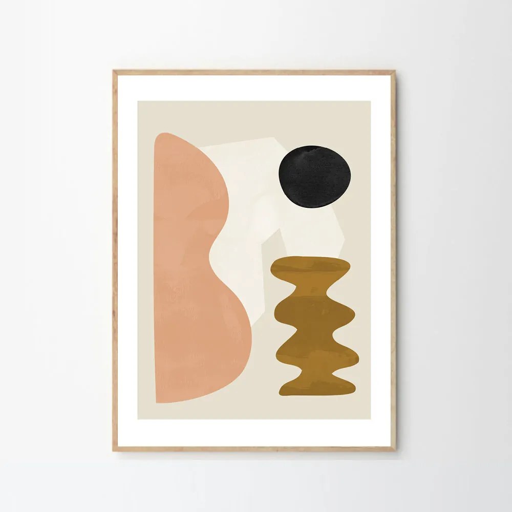 Moikka Plagát by Sculptural 02 Jan Skacelik 50x70 cm