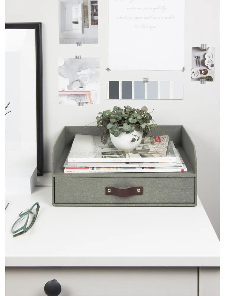 Kartónový organizér na dokumenty so zásuvkou Walter – Bigso Box of Sweden