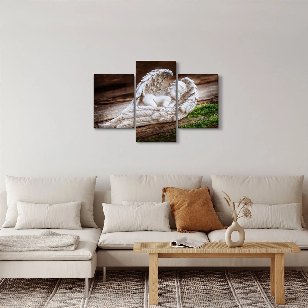 Obraz - Spiaci anjelik (90x60 cm)
