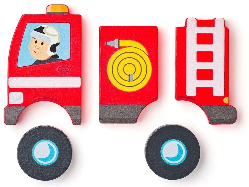 Woody Puzzle Baby Hasič