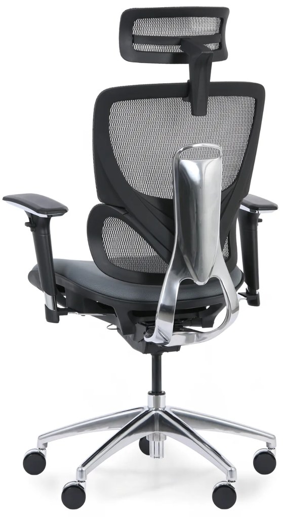 Multifunkčná kancelárska stolička WINSTON SB, sivá