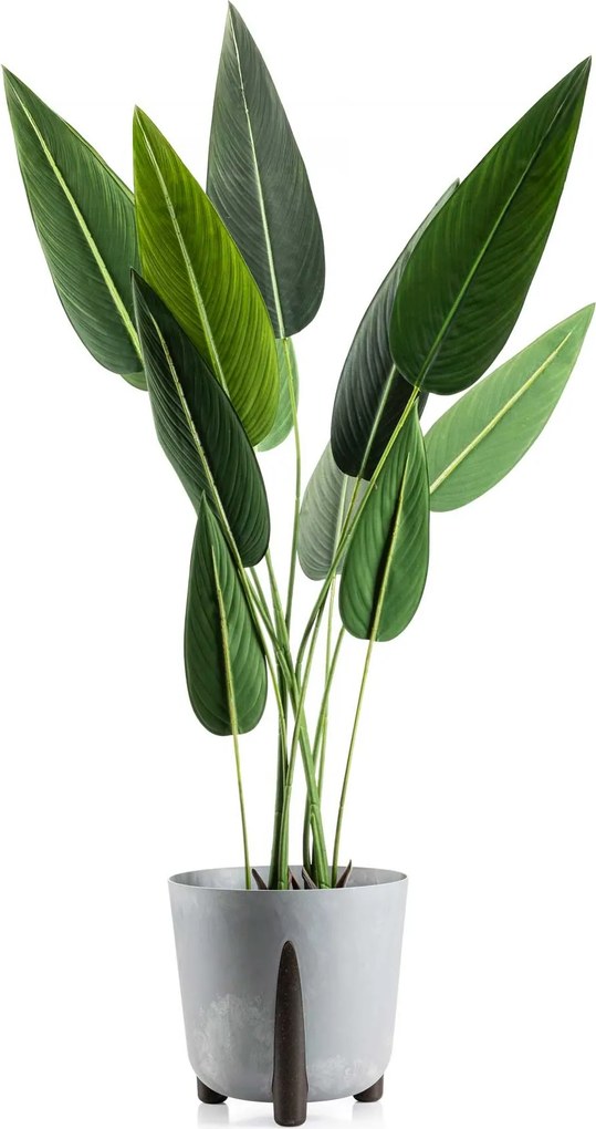 Kvetináč MOSS ECO 30x28,5 cm sivý betón