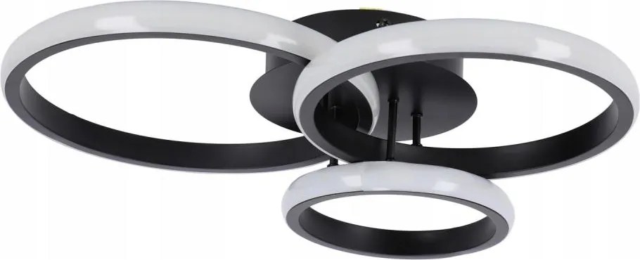 LED stropné svietidlo LED/38W/230V čierna