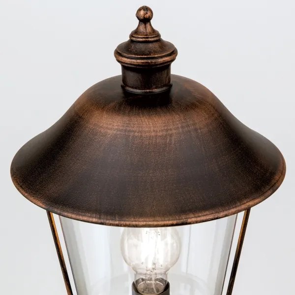 Orion AL 11K/360.44 - Vonkajšia lampa KENZO 1xE27/100W/230V IP44 bronz/patina