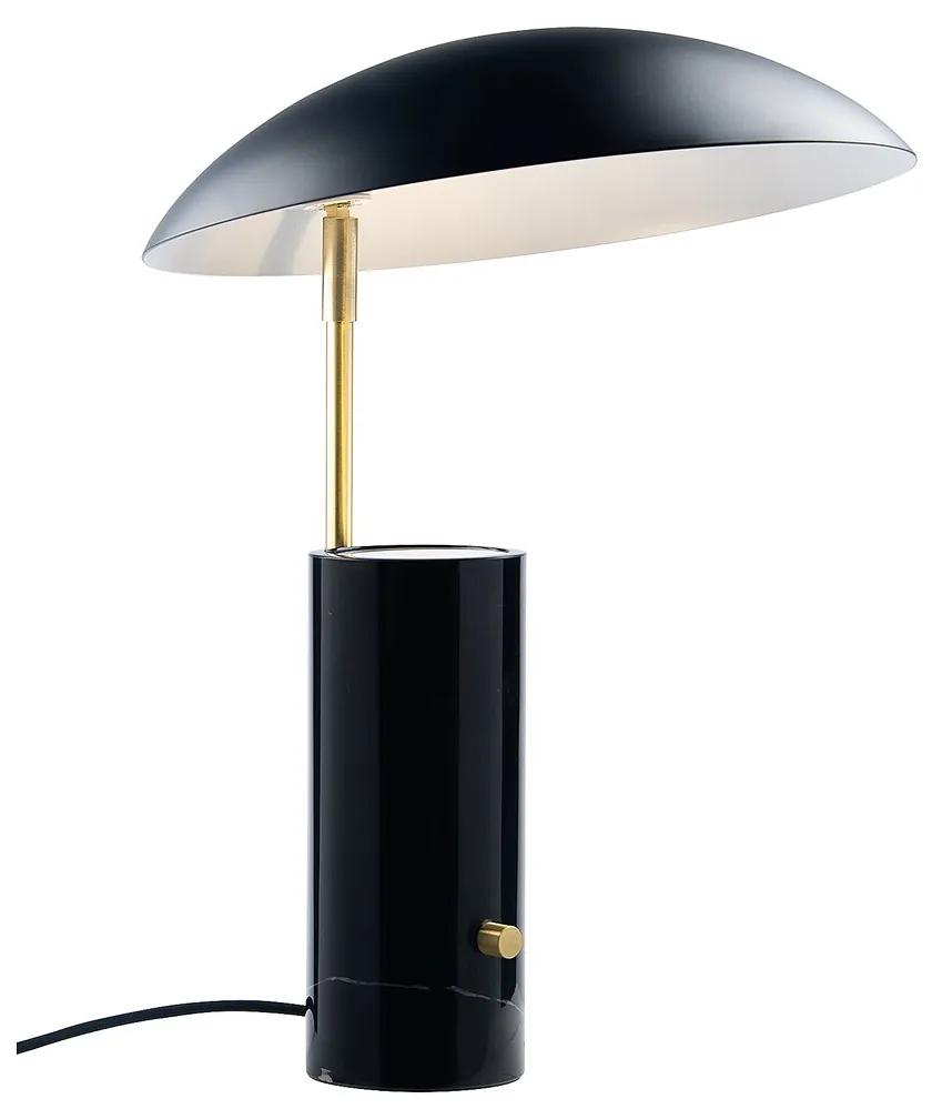 NORDLUX Dizajnová stolová lampa MADEMOISELLES, 1xGU10, 5W, čierna