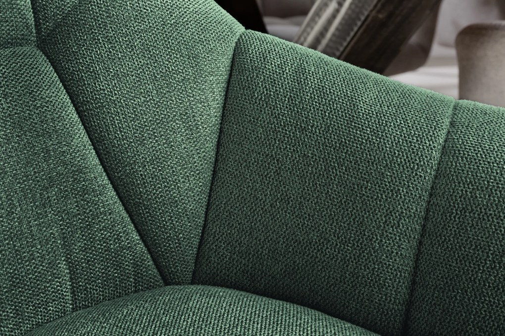 Otočná stolička Papillon tmavozelená