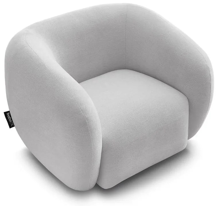 Sivé kreslo Celine – Bobochic Paris