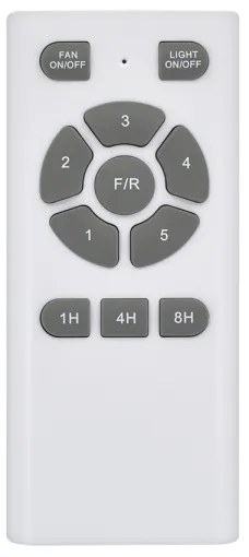 FARO 33346 - LED Stropný ventilátor POLARIS LED/18W/230V biela pr. 132 cm + DO