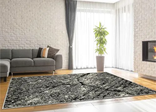 Koberce Breno Kusový koberec PHOENIX 3033 - 0244, sivá, viacfarebná,160 x 230 cm