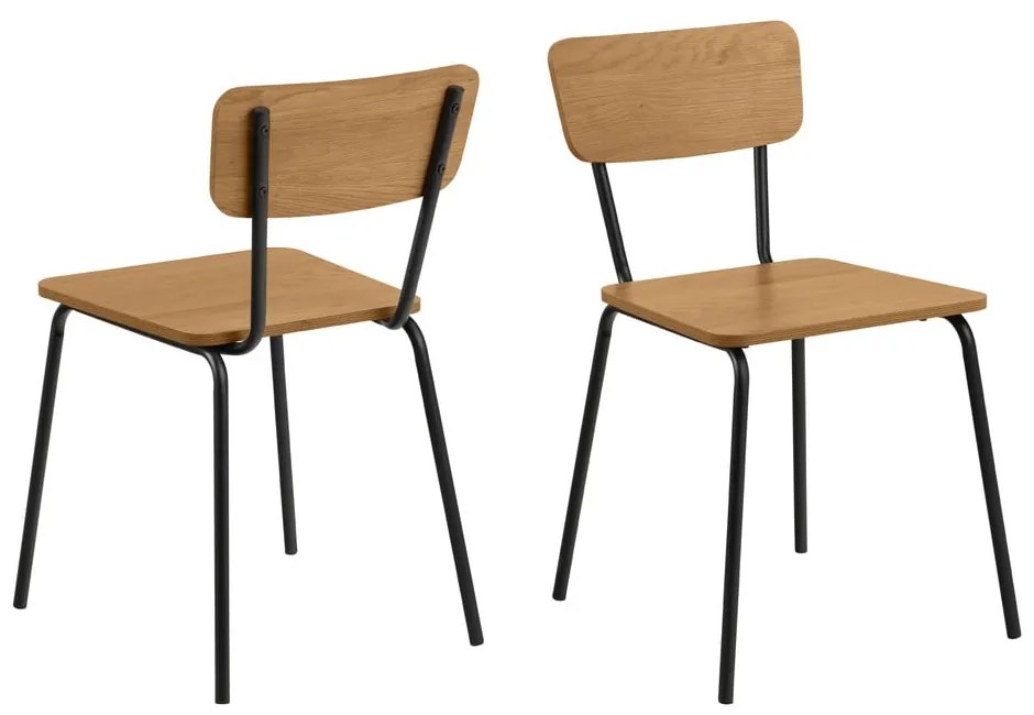 Jedálenská stolička v prírodnej farbe Peru – Actona