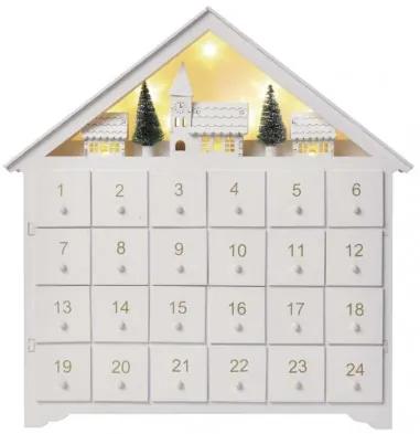 Adventný kalendár drevený