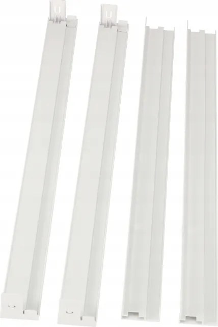 ECOLIGHT Montážny rámček kľučiek PC pre LED panely - 60x60cm