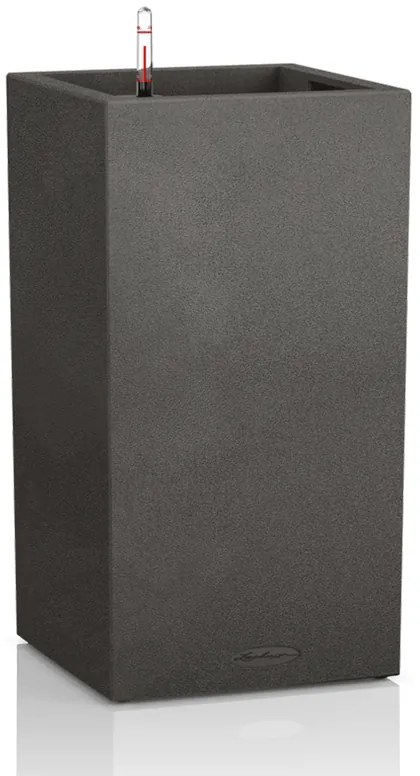 Lechuza Canto Tower Trend All inclusive set sand graphite black 30x30x56