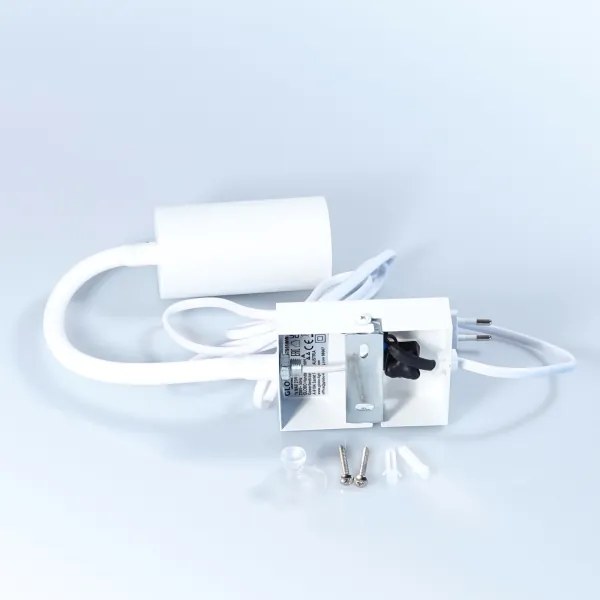 Globo 57911WW - Flexibilná nástenná lampa ROBBY 1xGU10/25W/230V biela