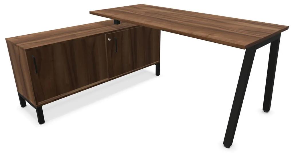 Písací stôl CS5040 A-L 180 cm so sideboardom