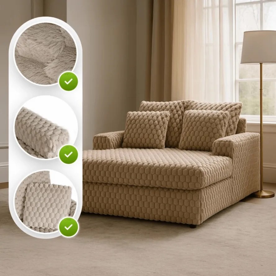 Kreslo SHERYL béžové