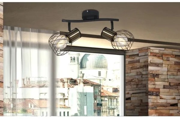 Globo 54013-2 - Bodové svietidlo ARGUSTO 2xE27/40W/230V