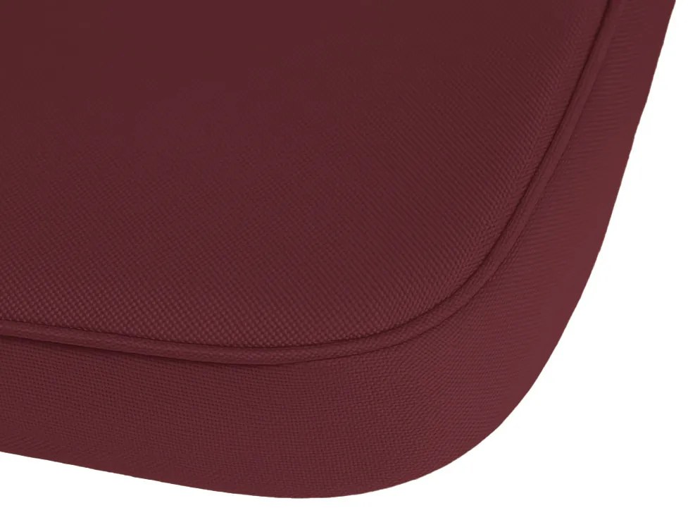 Vonkajší podsedák na stoličku VIREON 44x45 cm, vínový