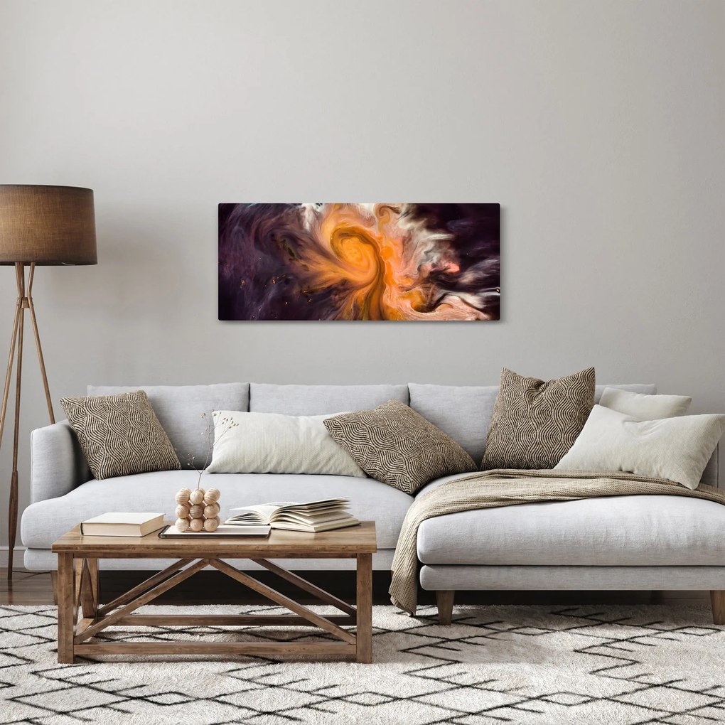 Abstraktné obraz - vesmír (120x50 cm)