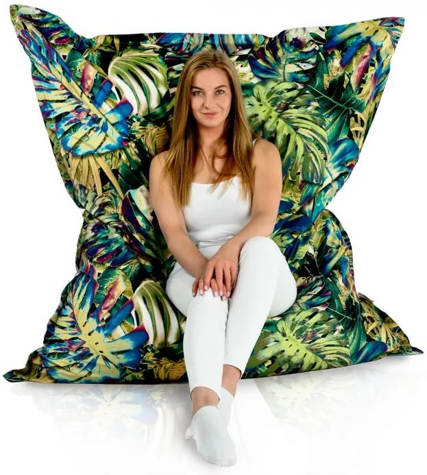 Veľký vankúš na ležanie XL/XXL s letným motívom – mäkký, ručne šitý, pre deti aj dospelých Veľkosť: XL