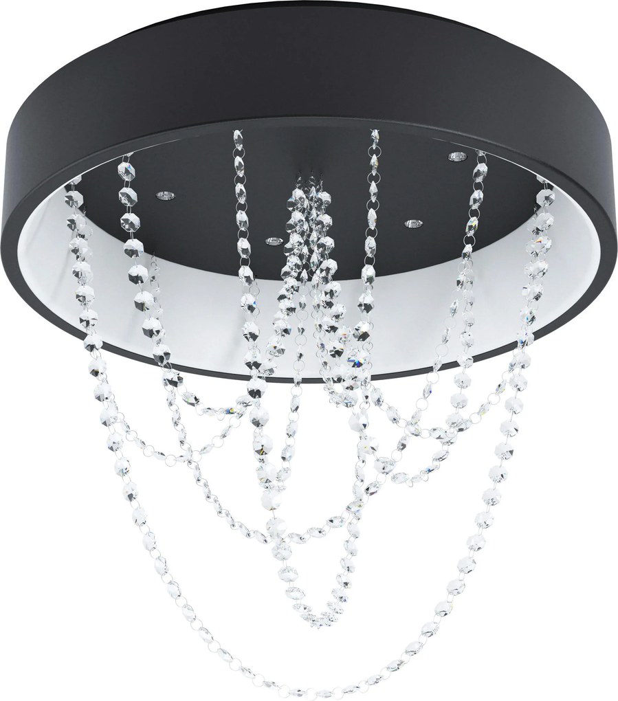 XXXLutz STROPNÉ LED SVIETIDLO, 59,5/56,5 cm Eglo - Online Only bytové doplnky - 003348190601