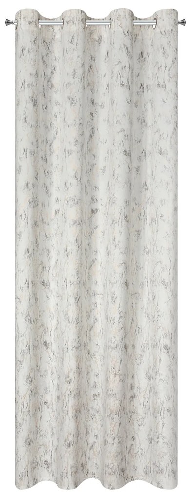 ZATEMŇOVACÍ ZÁVES NA KRÚŽKOCH KORNELIA 140X250 CM KRÉMOVÁ