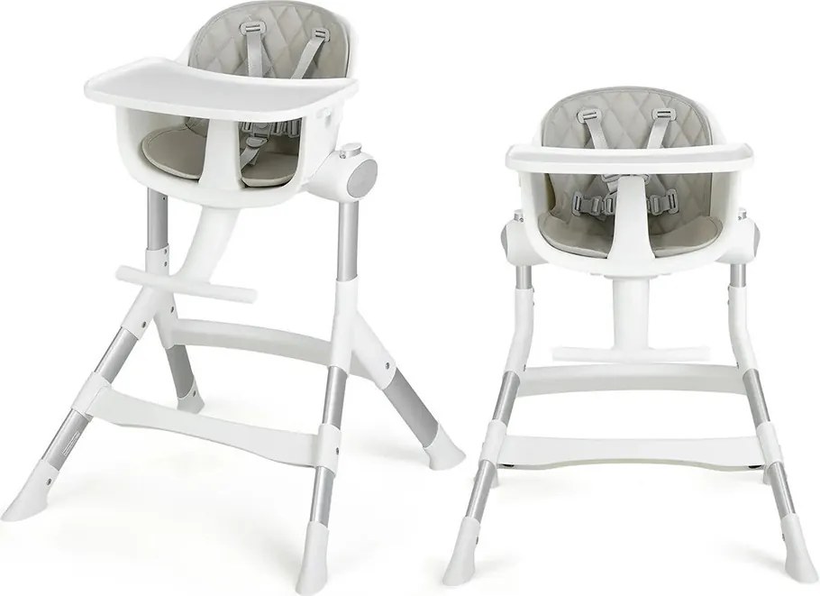 Nastaviteľná výška detskej jedálenskej stoličky