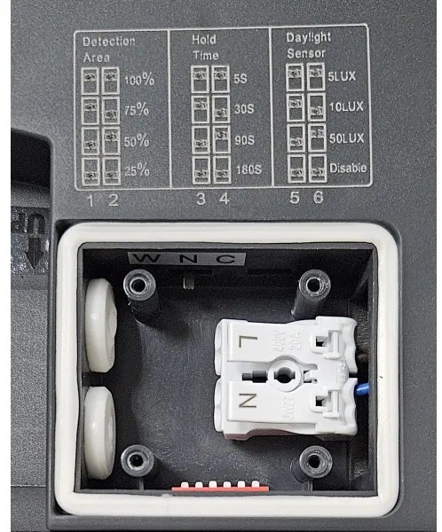 LED Kúpeľ. stropné svietidlo so senzorom ELLÉ LED/24W/230V pr. 26 cm IP54 antr