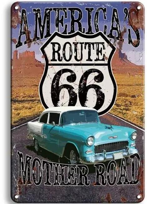 Ceduľa Americans Route 66