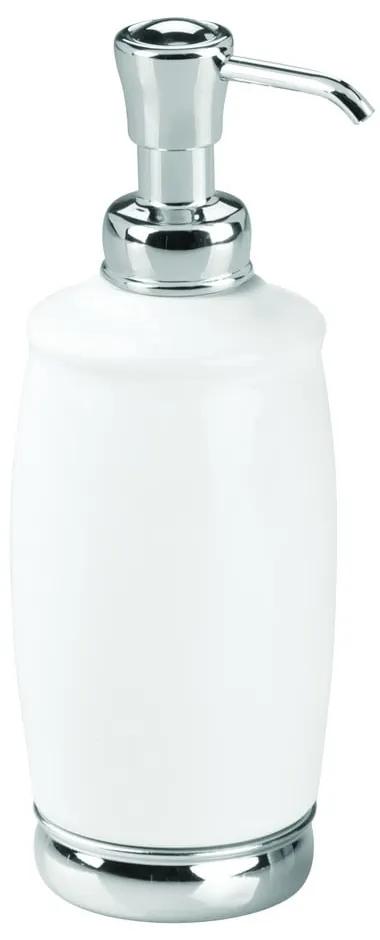 Biely dávkovač na mydlo iDesign York, 354 ml