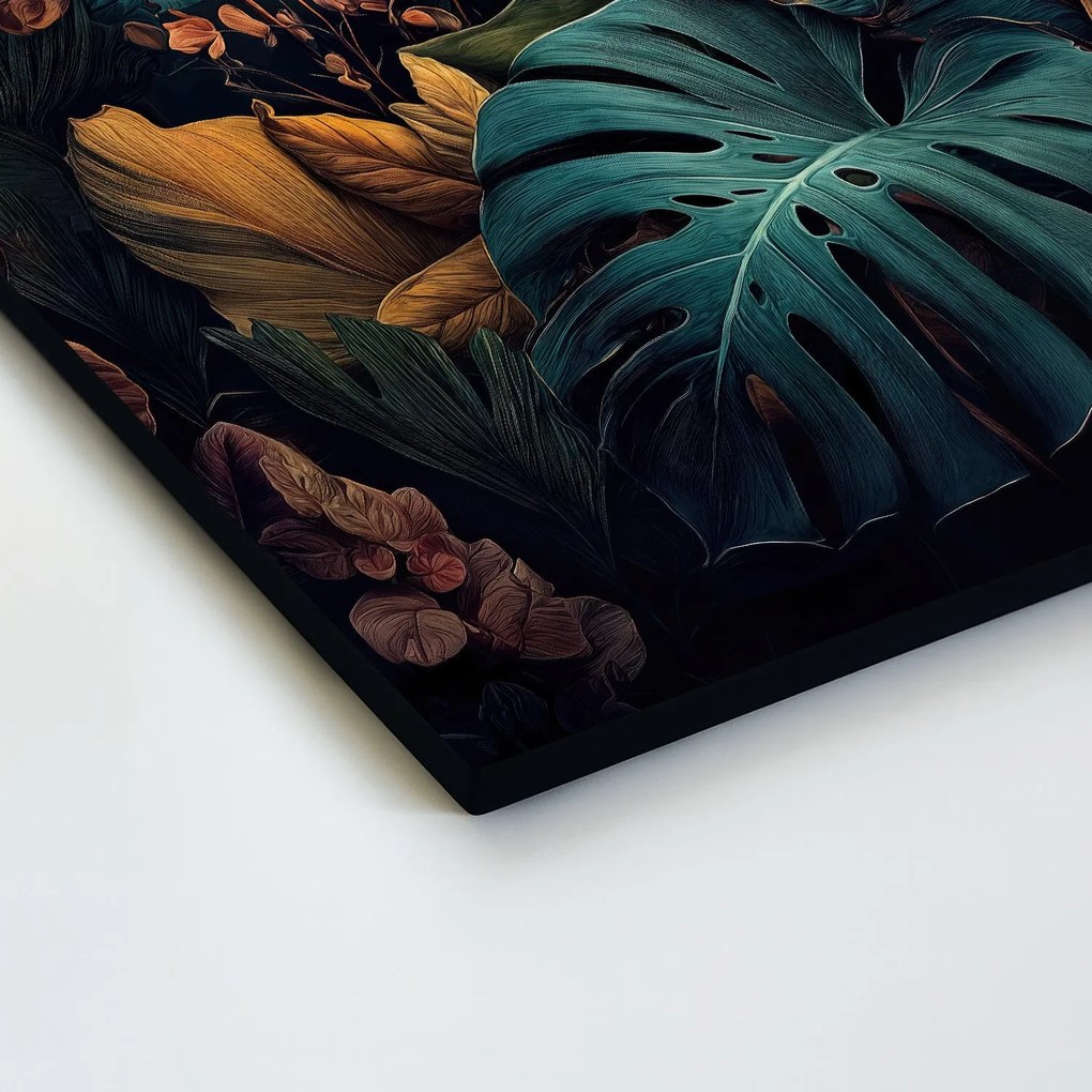 DUBLEZ | Moderný obraz do obývačky - Neonová džungľa