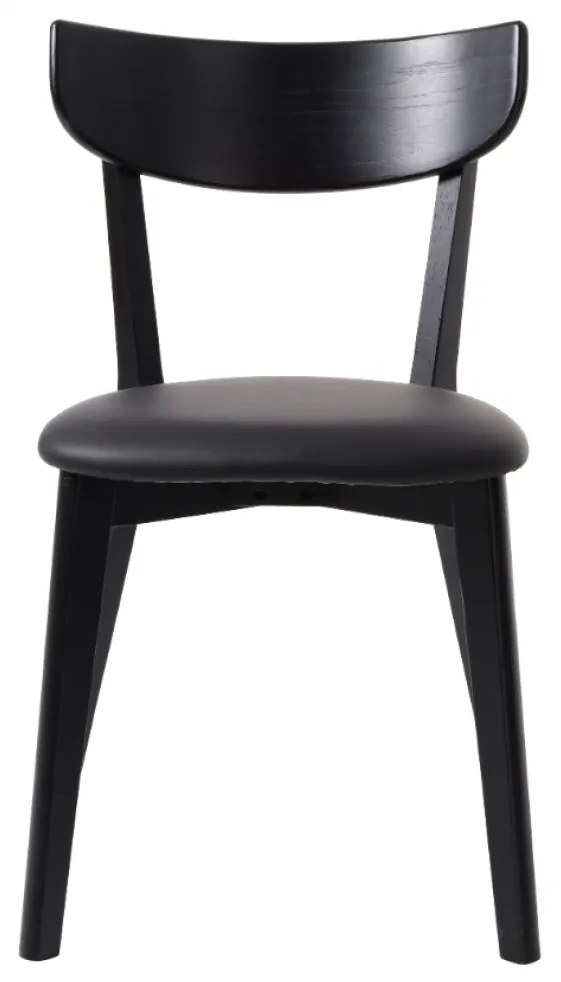 PERO DREVENÁ STOLIČKA black