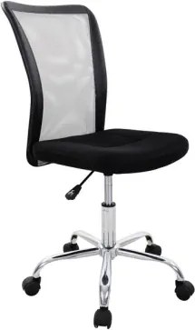 Kancelárska stolička Spirit, čierna/sivá%