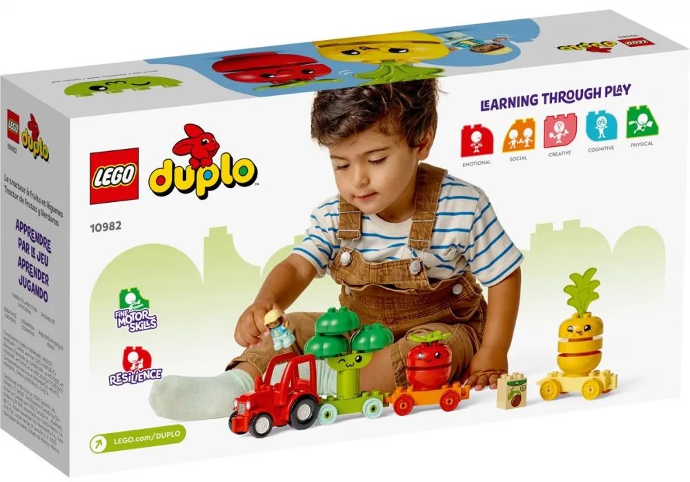 LEGO LEGO Duplo – Traktor so zeleninou a ovocím