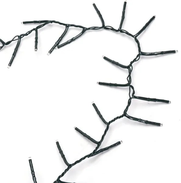 Aigostar - Vonkajší LED vianočný reťazec 600 LED/8 funkcií 18 m IP44 teplá biela