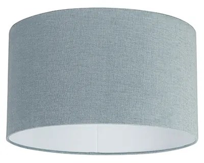 Tienidlo na lampu z látky svetlo modrá 35/35/20