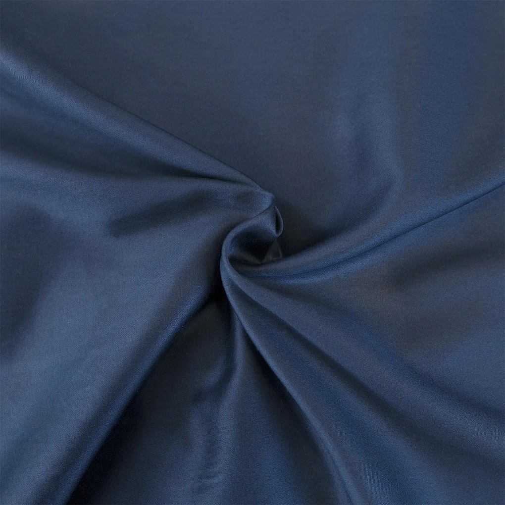 SATÉNOVÉ OBLIEČKY SATYNLOVE CLASSIC 180X200 CM, 2KS 70X80 CM TMAVOMODRÉ