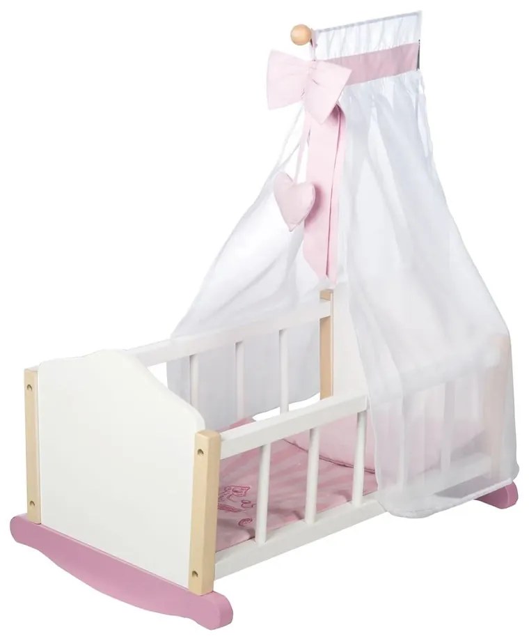 Kolíska pre bábiky s nebesami Roba Kids Nina