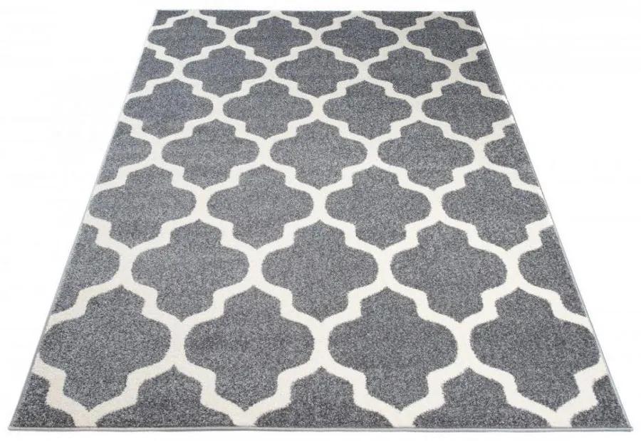 Kusový koberec Berda šedý 60x100 60x100cm