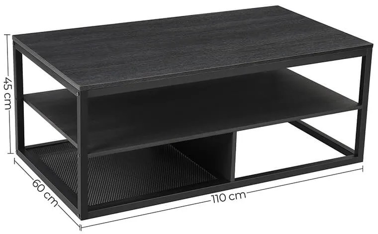 Konferenčný stolík VASAGLE LCT501B01