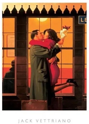 Umelecká tlač Back Where You Belong, 1996, Jack Vettriano