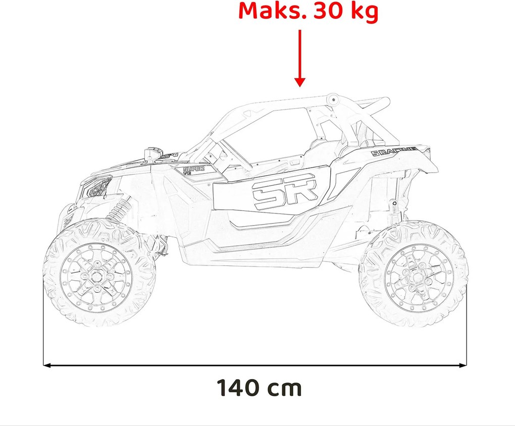 Ramiz Buggy SR SUPER 66 Žltá
