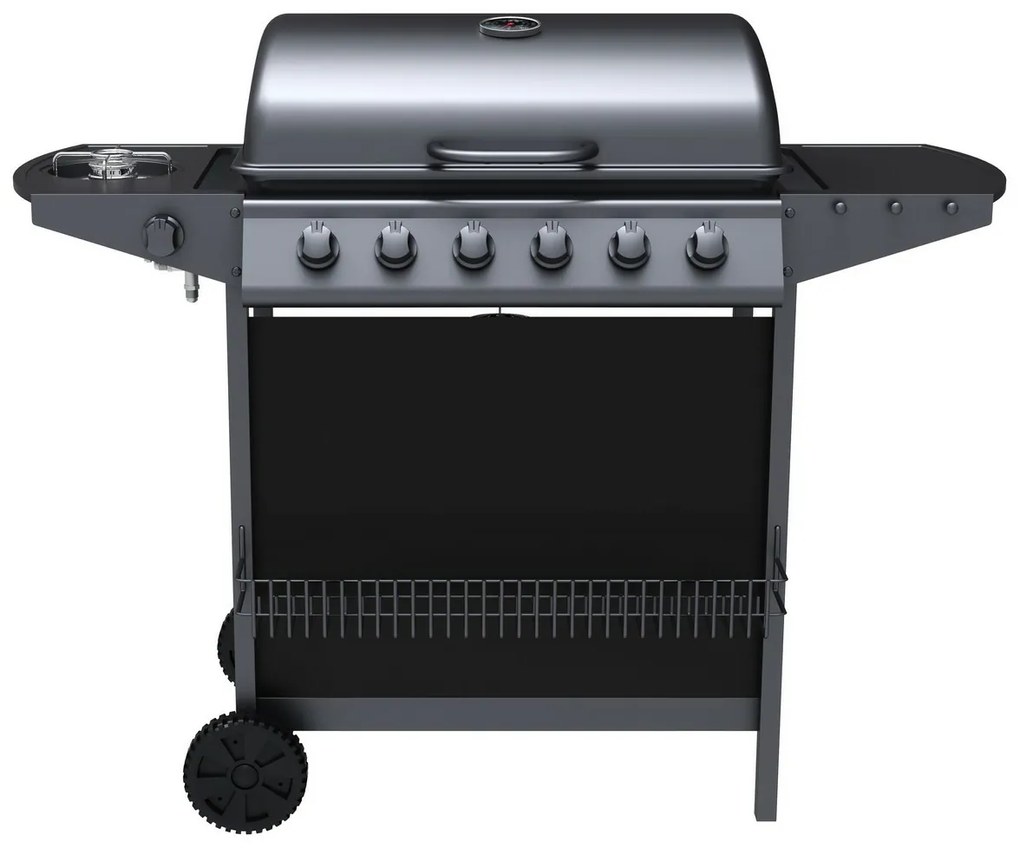 Tepro 3309 Plynový gril Hampton 6, 6 horákov, 123 x 55 x 98 cm