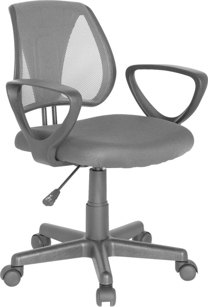 XXXLutz OTOČNÁ STOLIČKA PRE MLÁDEŽ, sivá MID.YOU - Online Only detský nábytok - 001918001303