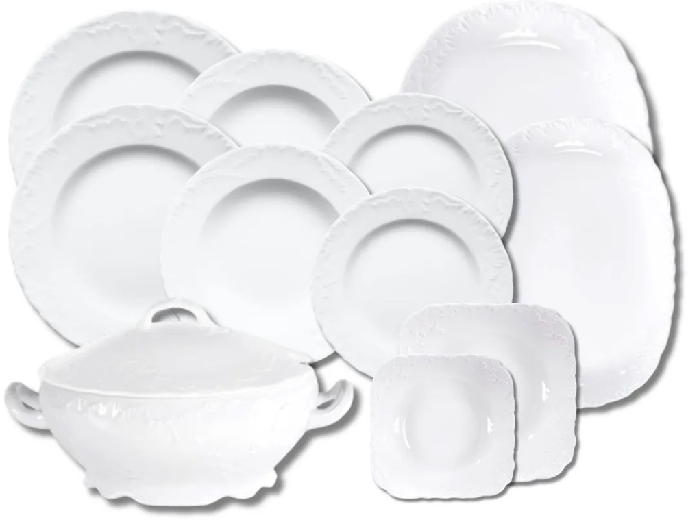 ROCOCO jedálenská súprava, 42 ks