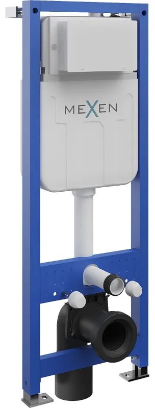 Mexen Fenix Air W, zúžený podomietkový modul s pneumatickým splachovaním pre závesné WC h112 w38 cm, 6A105