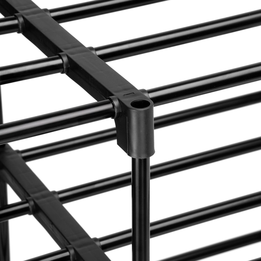 Modulárny botník Aron 90 cm čierny