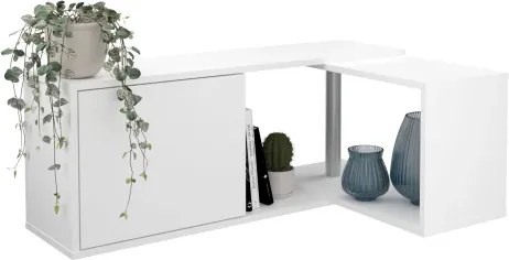 Flexibilný nástenný regál Flex 4, biely%