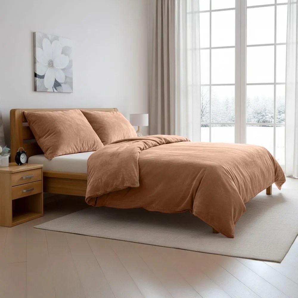 Polášek Mikroplyšové obliečky - Oriešková | 70 x 90 cm