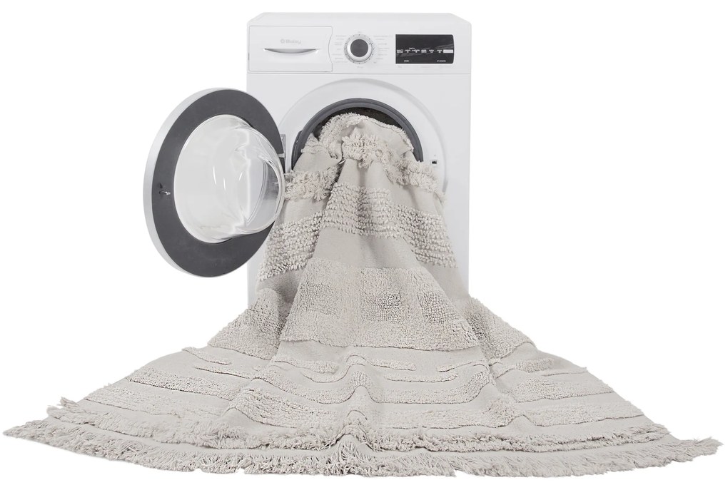 Ručne tkaný kusový koberec Air Natural, 140x200, béžová, obývacia izba, Lorena Canals